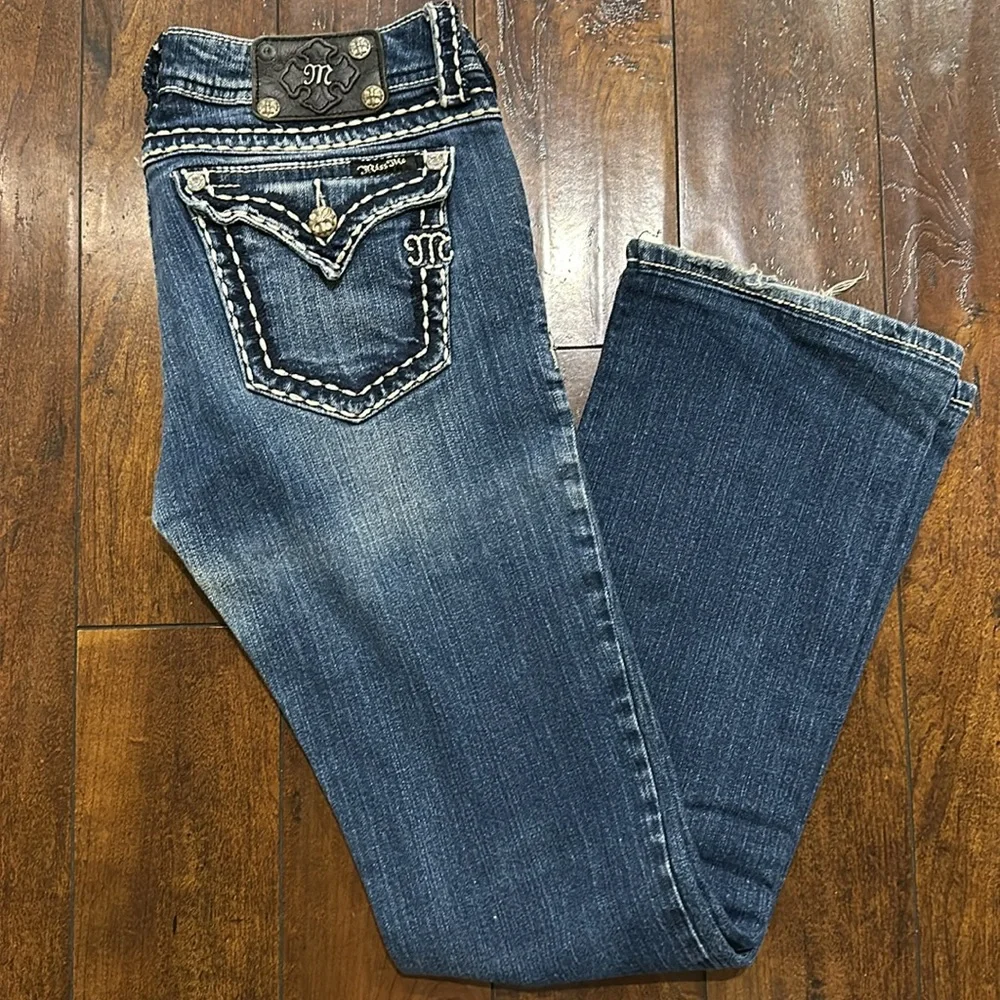 Miss Me- Rhinestone Boot Jean - Picture 6 of 9